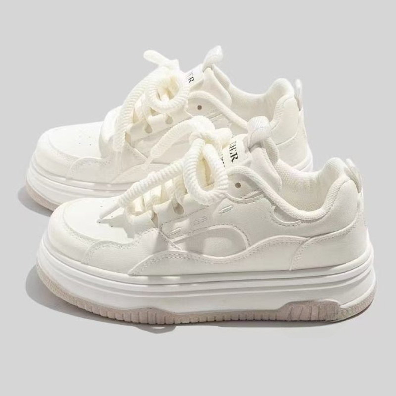 Round-toe Lace-up Casual White - огляд і ціна Vans Shoes Old Skool