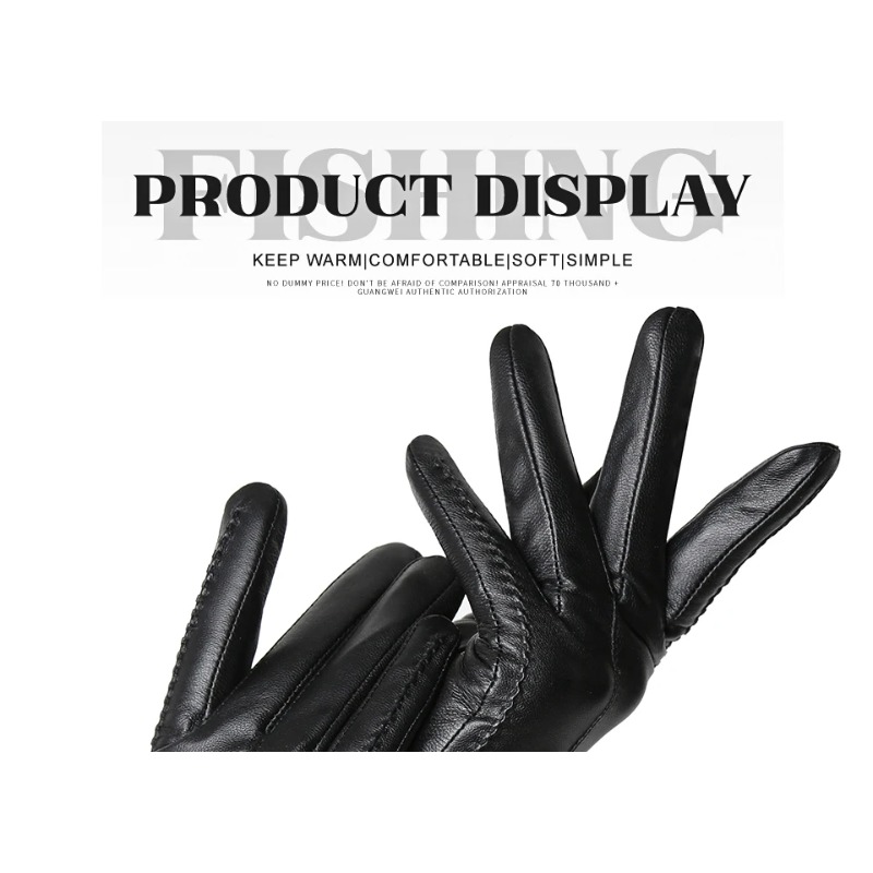 Women's Sheepskin Gloves Winte - огляд і ціна Leather Driving Glove
