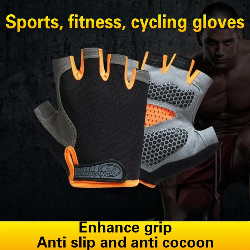 Hot Half Finger Cycling Gloves - огляд і ціна Cycling Glove Padded