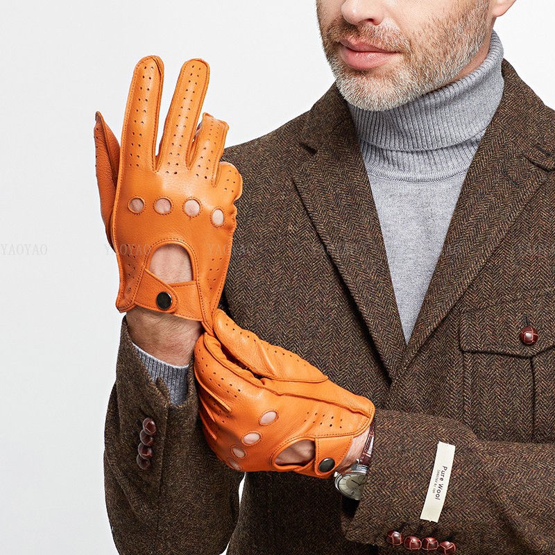 Fashion Accessories Male Sprin - огляд і ціна Leather Driving Glove