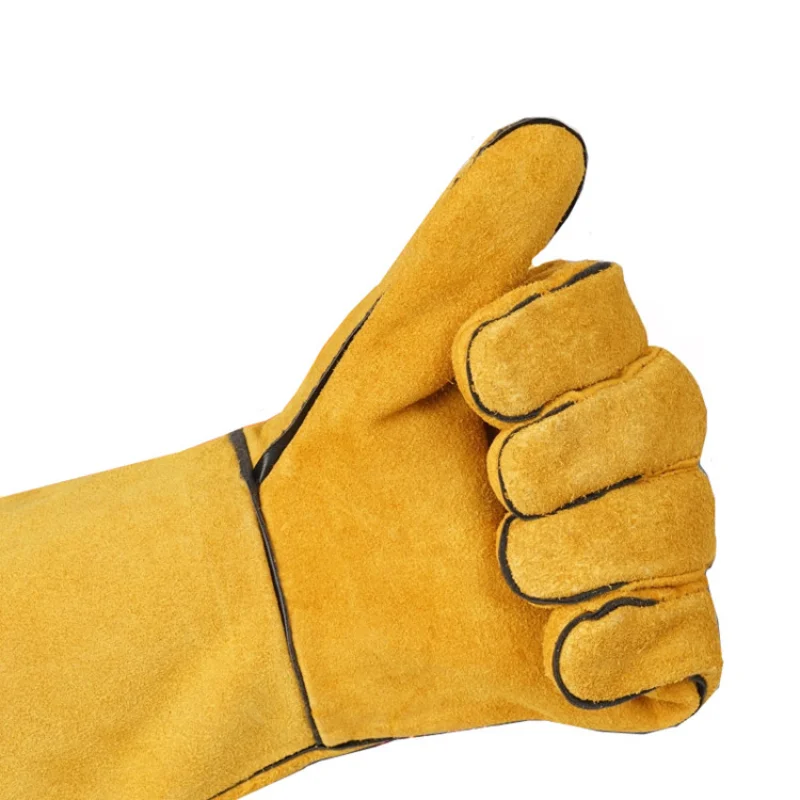 Cowhide Welding Gloves Double  - огляд і ціна Heat Resistant Glove