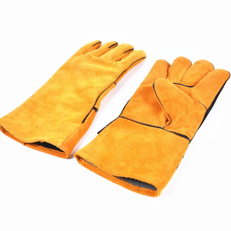 Cowhide Welding Gloves Double  - огляд і ціна Heat Resistant Glove