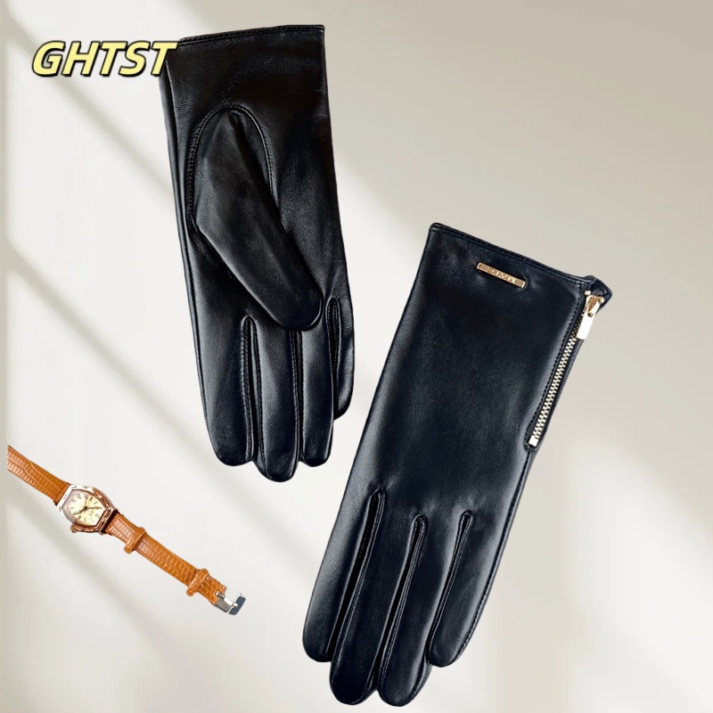 Fashion Real Sheepskin Motorcy - огляд і ціна Leather Driving Glove