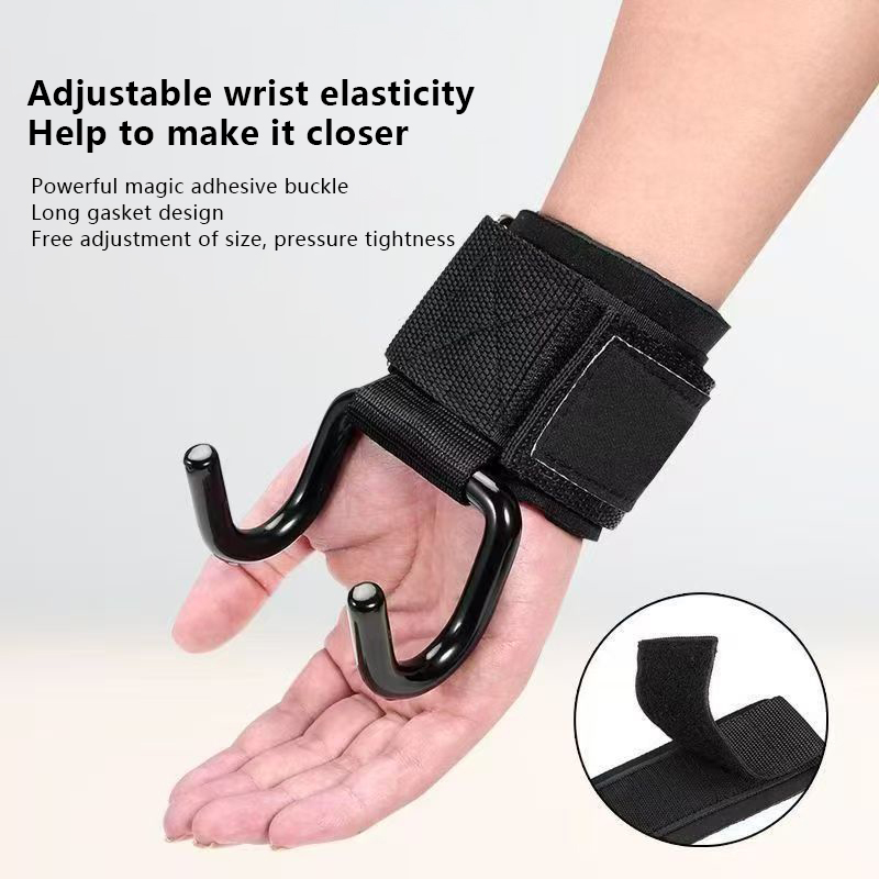 2PCS Weight Lifting Hook Grips - огляд і ціна Workout Glove Gym