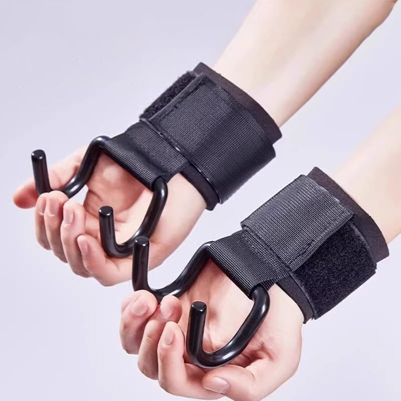 2PCS Weight Lifting Hook Grips - огляд і ціна Workout Glove Gym